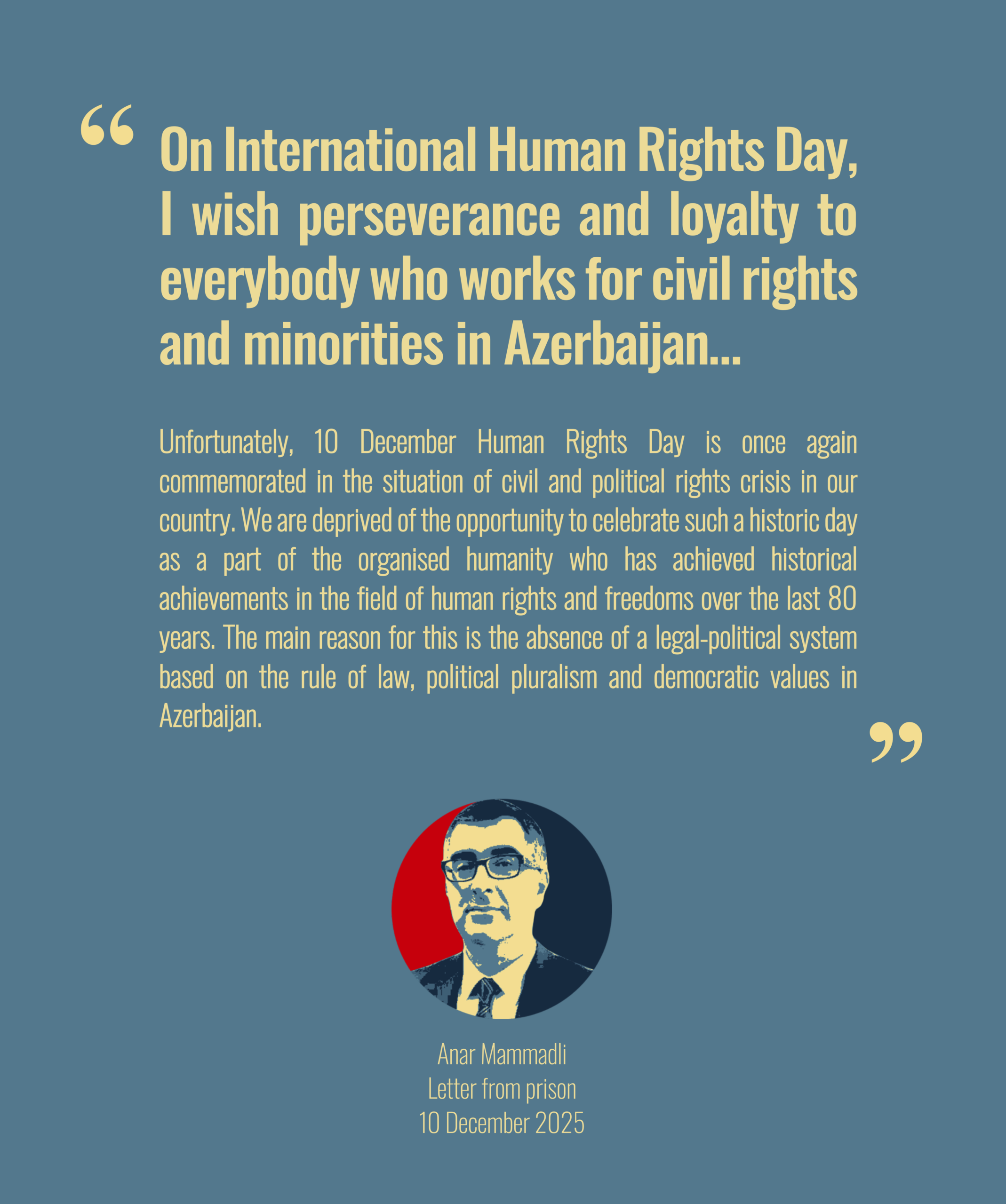 Anar Mammadli 10 December 2025 Message Anar Mammadli 10 December 2025 Message